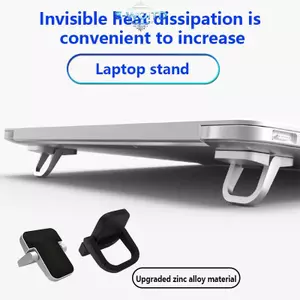 E-WOITD 1 Chân Mini Di Động Cho Pro Huawei Xiaomi Notebook Nhôm Đế Hỗ Trợ Dụng Cụ Laptop Đứng Tản Nhiệt Cho Bàn Phím Giá Đỡ E-WOITD