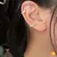 Bông tai màu bạc cá tính - quà tặng hoàn hảo