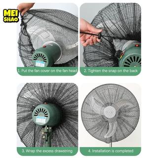 MeiShao Lưới Tròn Quạt Điện Có An Toàn Chống Kẹp Bảo Vệ Hộ Gia Đình Đa Năng Bao Gồm Tất Cả Sàn Chống Bụi Hiện Đại Đẹp
