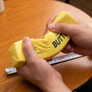PENTAXZR Que Bơ Phục Hồi Chậm, Đồ Chơi Bóp Bơ 23cm Siêu Mềm, Đồ Chơi Nhào Sáng Tạo Đàn Hồi Thoải Mái Bơ Dính Pinch Văn Phòng