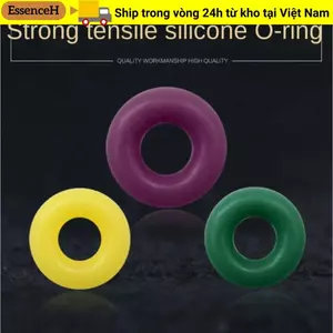 ESSENCEH 100 / 400 Miếng đệm kín, Bộ thước đo chỉ báo Vòng chữ O, Giun nóng Wacky Rig Bộ dụng cụ câu cá cắn cá