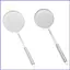 Muỗng Skimmer Mỡ 2 Miếng Thép Không Gỉ Tay Cầm Dài Tiện Ích Nhà Bếp Lọc Thực Phẩm Lưới Tách Dầu Cho mueadsyvn