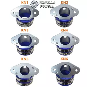 Ống nạp FANIELLAPOWELL, Thân ga Anodized Đua xe, Lượng phản lực đôi hợp kim nhôm hiệu suất cao cho CBR250R CBR250 2011-2013 CB300F CBR300R Rebel300 CMX300