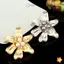 Hoa hợp kim cổ điển với Trâm cài ngọc trai thời trang Retro Pin cho nữ dự tiệc Corsage Váy cưới Phụ kiện ngực mới