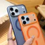 Ốp điện thoại từ tính mạnh với thiết kế đặc biệt cho iPhone 17 Pro Max, 16, 15, 14, 13; thiết kế mới, chống vỡ.