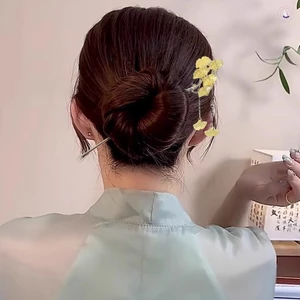 Quạt Tóc Có Tua Rua Vintage Kim Loại Đũa Tóc Cho Dày Tạo Kiểu Tóc Trang Trí