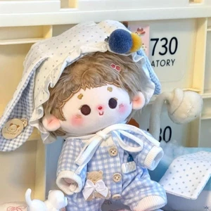 20cm Cotton Búp Bê Romper Gấu Dễ Thương Trang Phục Bộ Đồ Ngủ Bộ Không Thuộc Tính Sang Trọng Búp Bê Búp Bê Quần Áo