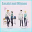 HK1 Sasaki và Miyano Hình Đồ Chơi Mô Hình Anime Tấm Giá Đỡ Trang Trí Nhà Bộ Sưu Tập Đồ Trang Trí Quà Tặng KH1