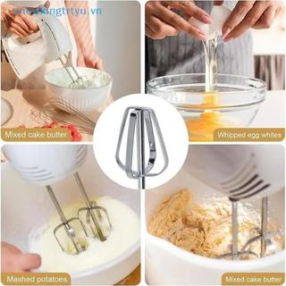 Unewtyu 1 / 2 / 4 Móc khuấy trứng điện, Máy đánh trứng cầm tay bền bằng thép không gỉ Trộn Sti Máy trộn nhà bếp VN