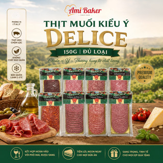 (HỎA TỐC) Thịt Muối Kiểu Ý Gói 150g Đủ Loại Thơm Ngon Tiện Lợi, Chuẩn Vị Ý