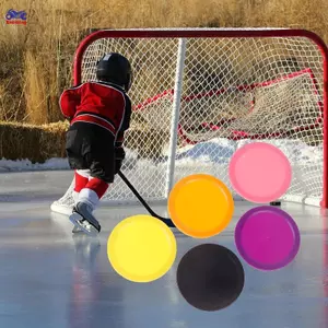 XOITOP 8 Cái 64mm ABS Air Hoey Pus Air Hoey Bàn Trẻ Em Mini Ice Hoey Piece Phụ Kiện Giải Trí Bóng Dụng Cụ Thể Thao VN