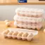 MAKY 1 Hộp Bảo Quản Trứng Lưới 12 / 18 Có Nắp Bếp Tủ Lạnh Hộp Trứng Thả Ra Hộ Gia Đình Tủ Lạnh Trứng Tổ Chức Khay Trứng VN