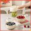 Linh hồn| Giỏ thoát nước hai lớp Thoải mái Grip Colander Giỏ thoát nước hai lớp có tay cầm – Dụng cụ lọc trái cây rau củ đa năng cho bồn rửa nhà bếp cho Đông Nam
