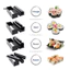 Linh hồn| Máy rửa chén Dụng cụ Sushi an toàn Khuôn Sushi cấp thực phẩm 10 chiếc Bộ làm Sushi Diy với 8 khuôn Pp cấp thực phẩm – Máy làm cuộn Sushi dễ dàng cho người mới bắt đầu Máy rửa chén an toàn cho gia đình