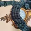 Chất Lượng Cao Retro Kẻ Sọc Răng Chó Ren DIY Tóc Scrunchy Còng Quần Áo Bé Gối Bàn Quần Áo Phụ Kiện 5.7