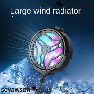 Tản nhiệt điện thoại di động SEYAWSON, Quạt làm mát điện thoại USB Turbo Hurricane, Trọng lượng nhẹ di động ABS + PC Khóa co giãn Bộ tản nhiệt USB Điện thoại di động