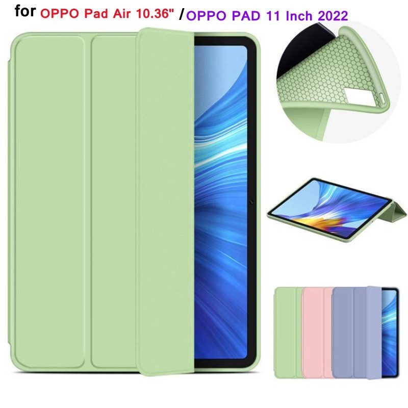 Ốp điện thoại TPU Cho Oppo Pad Air 5 2 Mini SE 11 Neo Chống Rơi Máy Tính Bảng Ốp điện thoại Bảo Vệ Dành Cho OPPO Pad 5 4 3 2 Pro 13.2 11.0 Vỏ Silicon Đứng Ba Lần