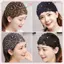 Dây buộc tóc hoa viền rộng đính cườm JRP dành cho nữ Thích hợp cho lễ kỷ niệm và mặc công sở JRP