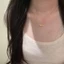 Tính khí cổ điển chó con cười vàng ngọt ngào cá tính đa năng vòng cổ nữ