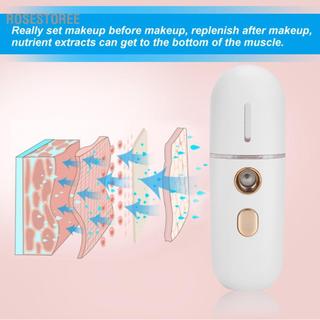 Rosestoree 12ml Máy xông hơi mặt sạc USB cầm tay Máy phun sương dưỡng ẩm tiện dụng