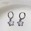PNPIA- Gothic Giấc Mơ Dễ Thương Cổ Tích Ánh Trăng Đá Ngôi Sao Mặt Dây Chuyền Bông Tai Cho Egirl Y2K EMO 2000s Bông Tai Kẹp Goth Vintage Phụ Kiện Trang Sức