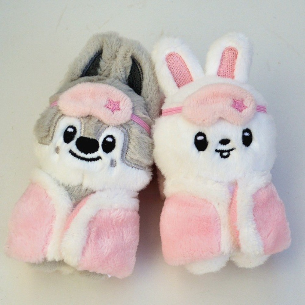 Kpop Idol Stray Kids Búp bê sang trọng Móc khóa SKZOO 10cm Ver Pyjama búp bê