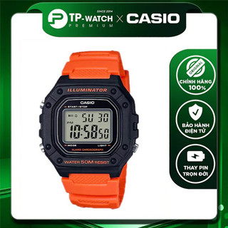 Đồng Hồ Nam Casio  W-218H-4B2VDF Pin 7 Năm - Dây Nhựa | Casio  W-218H-4B2