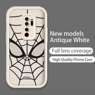 Ốp Lưng Cho Redmi Note 8 Pro Hoạt Hình Silicon Mềm Ốp lưng TPU Spider Man web Angel Eye Ốp Lưng Chống Sốc