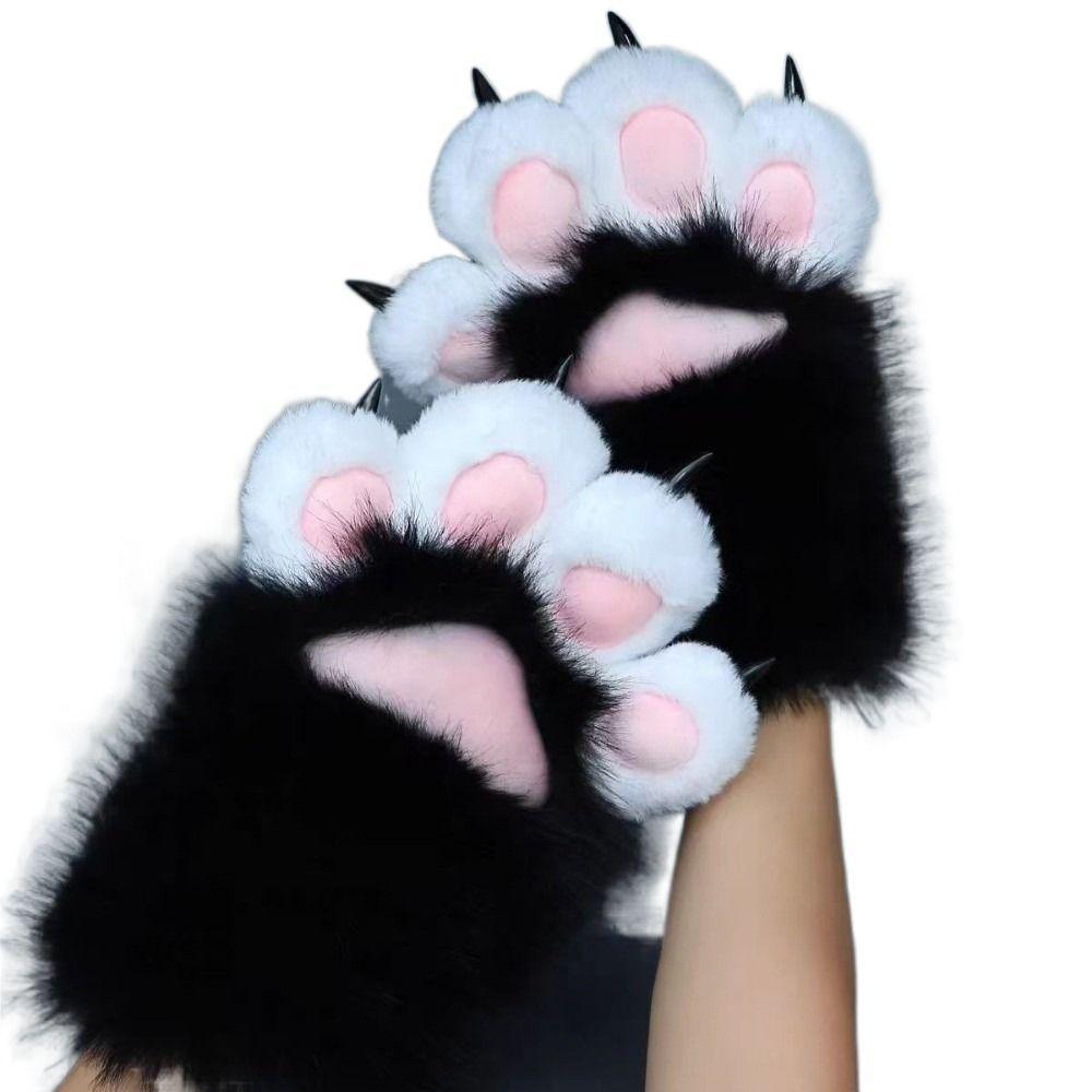 Găng Tay Mèo Cosplay SLICELIFE - Hoạt Hình, Làm Dày Sang Trọng, Đạo Cụ Cosplay Động Vật