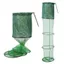 1 Cái Lồng Cá, Gấp Có Thể Gập Lại 30x200cm Giỏ Cá, Lưới Nylon Bền Nhanh Khô Thép SUS Vòng Sống Bẫy Cá Tôm Lồng Giải Quyết