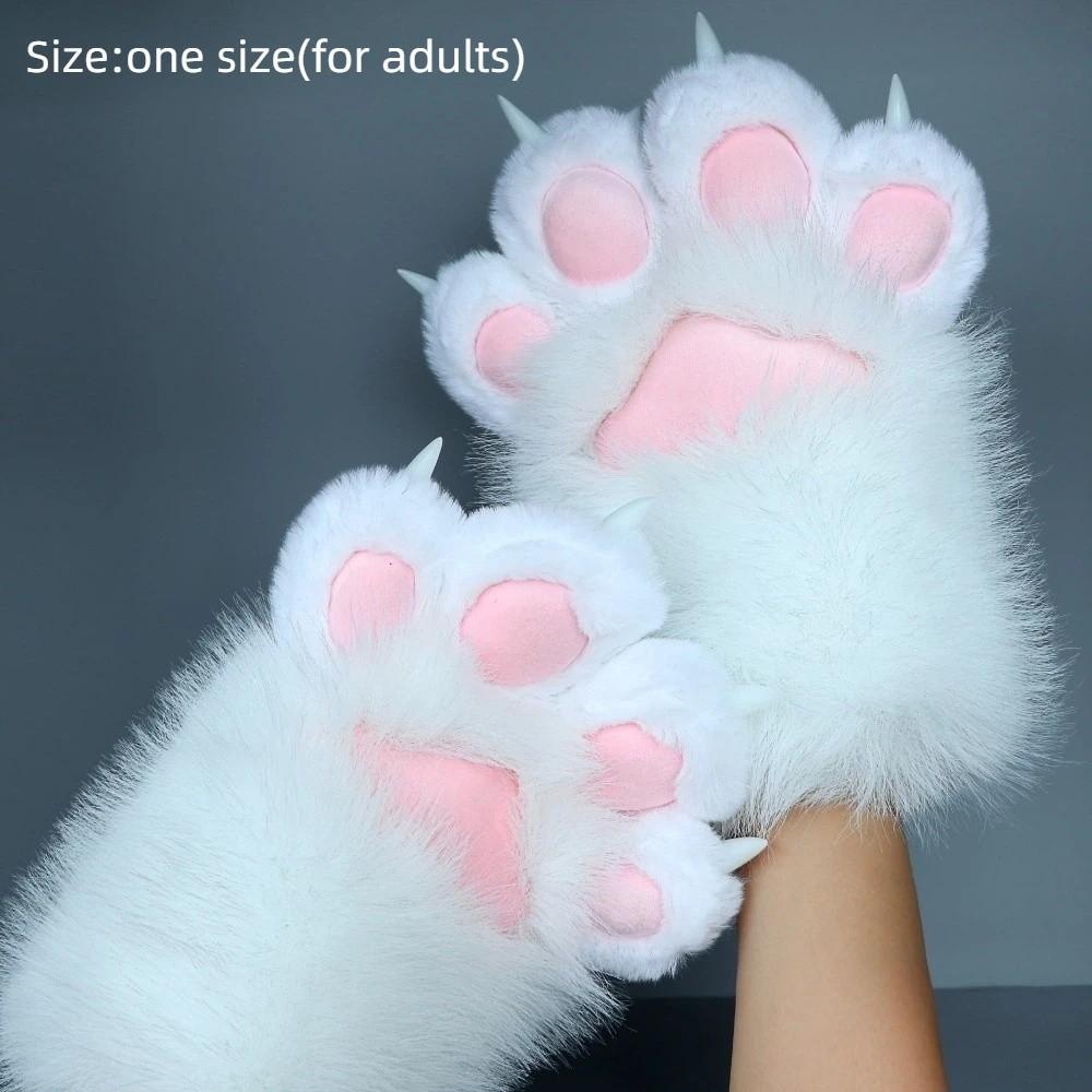Găng Tay Mèo Cosplay BAMBOOB - Làm Dày Sang Trọng với Móng Vuốt, Đạo Cụ cosplay Động Vật