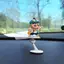 🍒 Phim hoạt hình Crayon Shin-Chan Đồ trang trí ô tô xoay Trang trí nội thất ô tô Keo cố định không đánh dấu 26.5.11