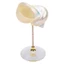 CAST Vỏ ốc xà cừ Ly rượu, Cốc vỏ sò được đánh bóng màu trắng, Tay cầm rỗng sáng tạo độc đáo Vỏ tự nhiên Đế pha lê Cocktail Glass Bar