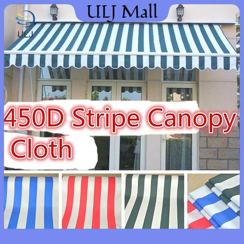 ULJ 420D Thời Trang Sọc In Vải Oxford Vải Chống Thấm Nước Tán Lều Ô Vải PU Phủ 50x150cm / Tấm Che Nắng PC.