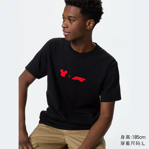 Áo thun cổ tròn ngắn tay unisex, 100% cotton cao cấp, thiết kế thoải mái vớilogo American Racing.