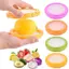 Hộp Bảo Quản Trái Cây Silicon Hộp Bảo Quản Trái Cây Kín Hơi Có Thể Tái Sử Dụng 4X Tiết Kiệm Không Gian Veggie Saver Cho Hành Phô Mai jiwvn