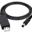 CP39 HÀNG CÓ SẴN - - Dây cáp nguồn chuyển đổi USB 5v - DC(9v -12v) tự động nguồn từ pin dự phòng sang wifi, modem điện