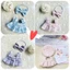 10cm15cm Quần Áo Bé Nơ Phong Cách Anh Phong Cách Chanel Quần Áo Bé Dễ Thương Phong Cách Preppy Cotton Búp Bê Quần Áo 4.24