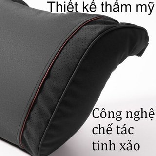 Gối cổ ô tô tiện dụng Gối thắt lưng thoáng khí có thể điều chỉnh Memory Foam Hỗ trợ tất cả các loại xe hơi