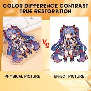 Furry Anime Keychain Kawaii Interesting Creative Backpack DIY Acrylic Keyring Cute Customized Humorous Two
