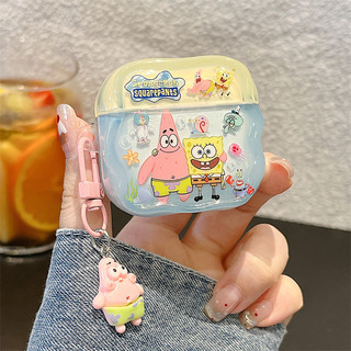 SpongeBob SquarePants cho Airpods4 Airpod 1 / 2 3 Pro Pro Pro2 pro3