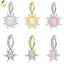Đồ trang sức nhẫn rốn barbell zircon gợi cảm - Quà tặng thời trang mới dành cho nữ