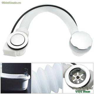 [Giao hàng từ Việt Nam] Ống thoát nước bồn tắm GILDEDHOMIN Bộ dụng cụ phòng tắm bền bỉ Kết nối bồn tắm tròn tràn