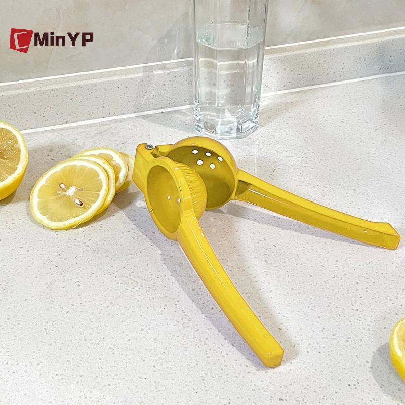 CMinYP Hướng dẫn sử dụng tại nhà Máy ép chanh Hợp kim nhôm Tay ép trái cây cam Máy ép trái cây di động Tiện ích nhà bếp để dễ dàng Juicing Glory