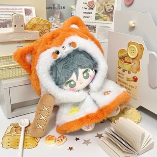 20 Quần Áo Dễ Thương Áo Cho Bé Quần Áo Sang Trọng 10cm Cotton Búp Bê Búp Bê Búp Bê Trang Điểm Little Fox Áo 4.27
