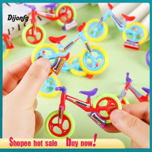 12 Bộ mô hình xe đạp Mini Diy – Bộ đồ chơi lắp ráp xe đạp bằng nhựa giáo dục Bộ xây dựng mô phỏng cho trẻ em Người lớn Đảng ủng hộ trang trí nhà cửa Học tập vui nhộn cho trẻ em