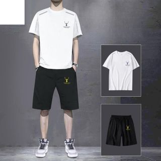 Đồ Bộ Quần Áo Thể Thao Nam Mùa Hè Chất Thun Lạnh Co Giãn 4 Chiều Giá rẻ  002