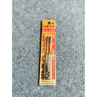 Mũi vít 4 cạnh chuôi Lục Giác  65mm - 80 - 100 - 150mm PH2 HanPuTools 62° Chất Liệu HRC Cao Cấp