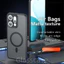 Ốp Lưng Cho Oppo Reno 14 15 F pro Reno15F 15pro 15promax 14F 14pro Chống Trầy Xước Trong Suốt Mờ Có Từ Tính Vỏ Điện Thoại Chống Sốc Bảo Vệ Mặt Sau Cứng Chống Vân Tay