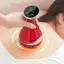Bàn chải kinh tuyến điện Máy mát xa cơ thể chống Cellulite Gua Sha Rung động Microcurrent Hotpress Cạo Chăm sóc thoát nước bạch huyết